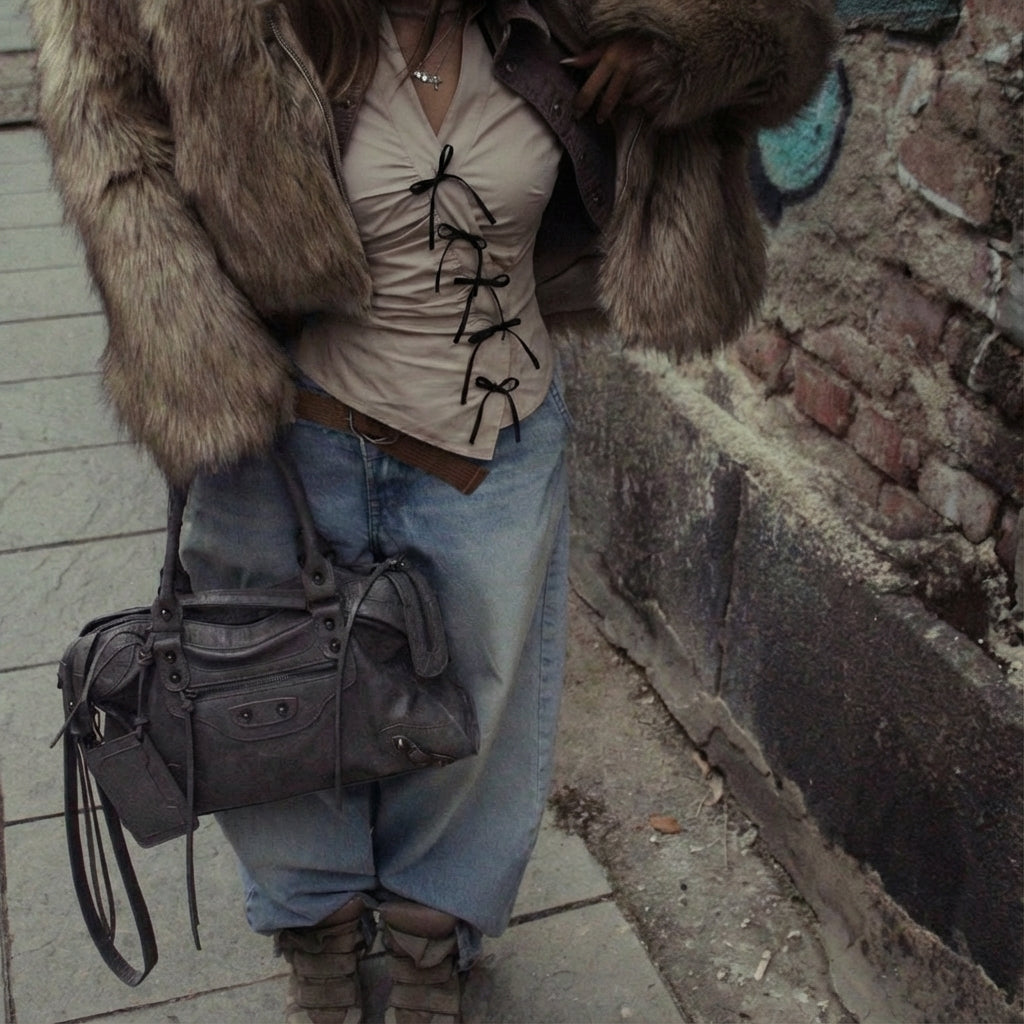 Camicia nude fiocchetto (Lost Melody)