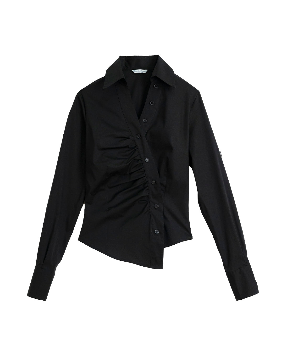 Camicia asimmetrica nera (japandistyle)