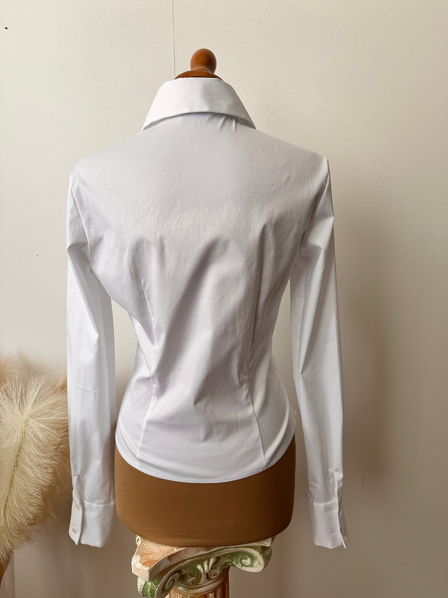 Camicia asimmetrica bianca (japandistyle)