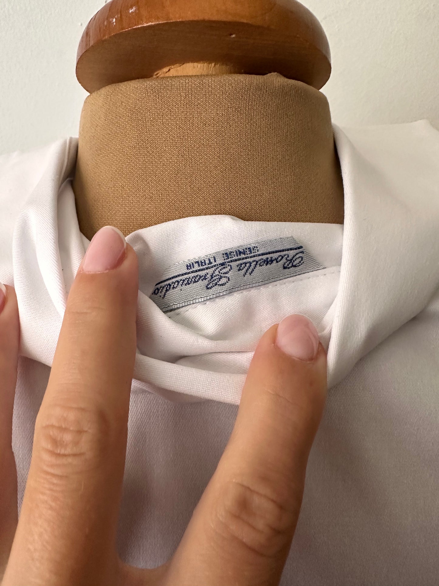 Camicia asimmetrica bianca (japandistyle)