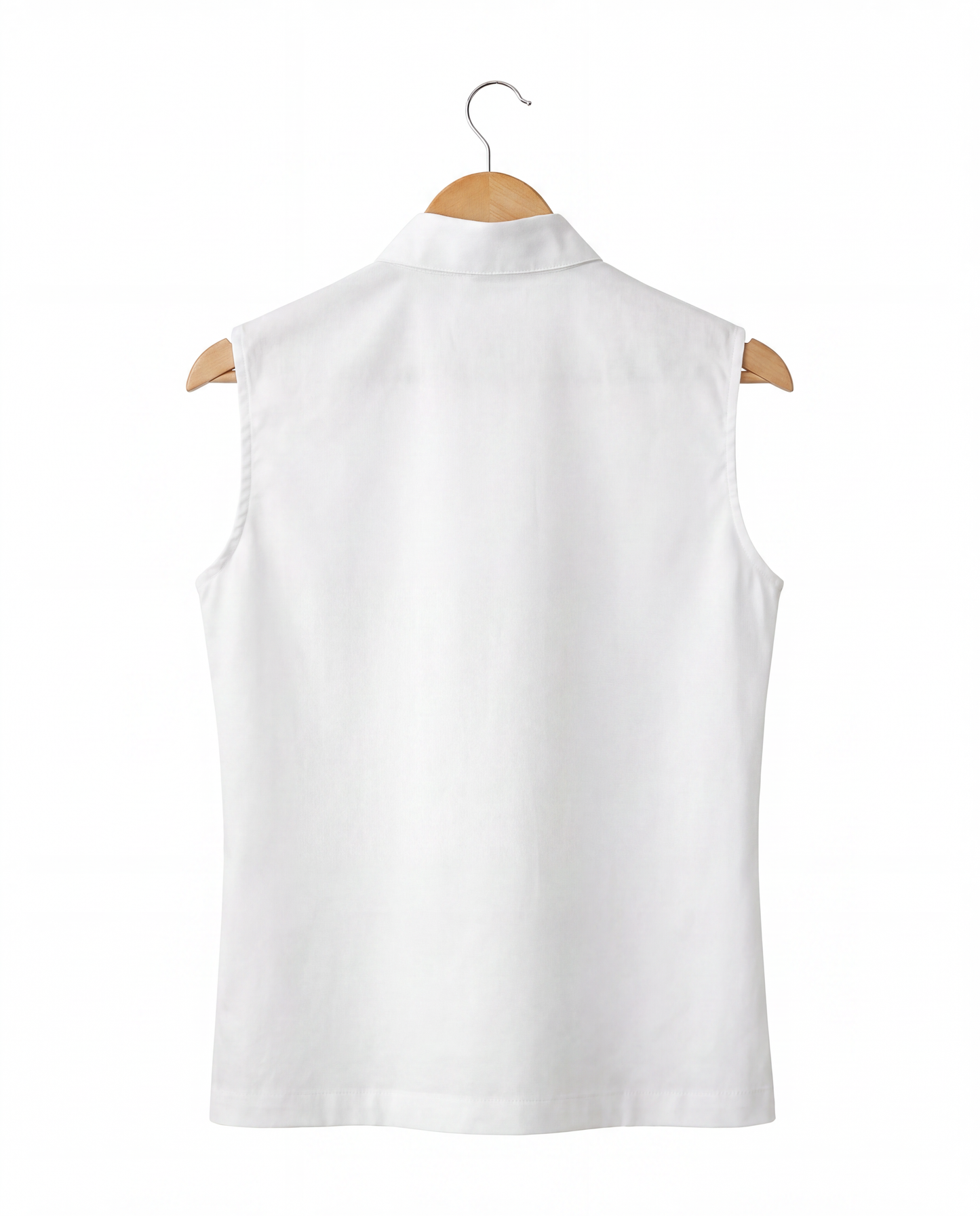 Camicia smanicata a onde